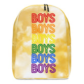 Boys Boys Boys Minimalist Backpack